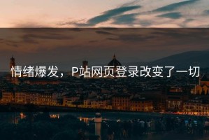 情绪爆发，P站网页登录改变了一切